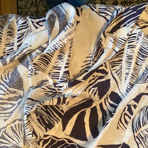 Nicole Miller Linen Wrap Dress - NWT - Picture 11 of 15